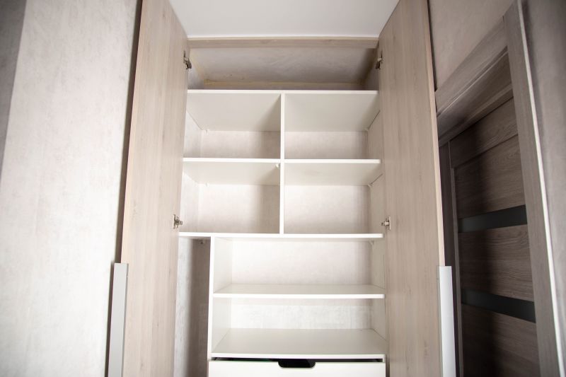 Floating Cabinets and Open Shelving